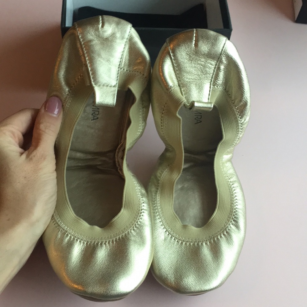 Yosi Samra metallic flats 8